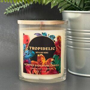 BBW Tropidelic Bath & Body Works Single Wick Candle